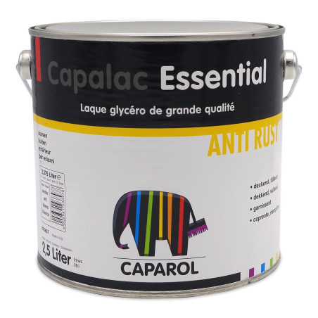 photo pot peinture 2,5 litre capalac essential anti rust marque caparol