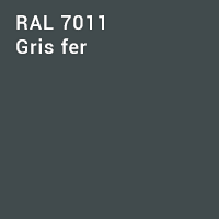 RAL 7011 - Gris fer