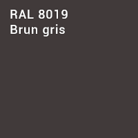 RAL 8019 - Brun gris