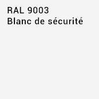 RAL 9003 - Blanc de sécurité