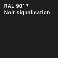 RAL 9017 - Noir signalisation
