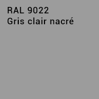 RAL 9022 - Gris clair nacré