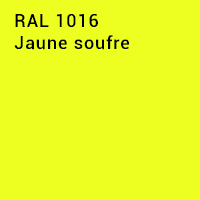 RAL 1016 - Jaune soufre