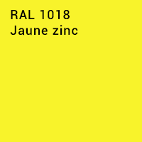 RAL 1018 - Jaune zinc